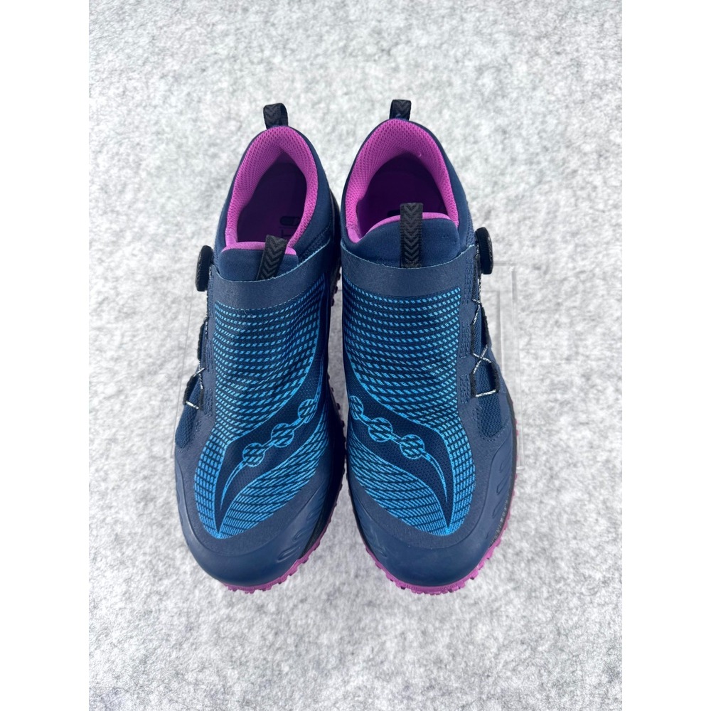 Saucony Switchback 2 Trail Running Shoes Womens 10 Navy Purple Athletic Sneakers